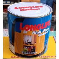 ราคา 2200กัปตันลองไลฟ์ สีเคลือบเงาสีน้ำมันลองไลฟ์ราคาพิเศษสีRosyRed ขนาด 3.785 ลิตร(สีแดง) (23186201260)