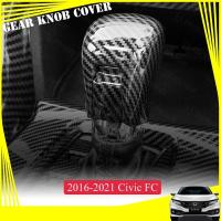 ราคา ฝาครอบเกียร์คาร์บอนไฟเบอร์สําหรับ 2016-2020 Honda Civic FC ฝาครอบหัวเกียร์ (27326895222)