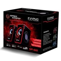 ราคา Marvo Speaker USB ลำโพงคอม รุ่น SG-201 (สีเเดง) (41305976833)
