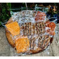 ราคา (Set199 จัดส่งไว) อาหารทะเลแปรรูป 10 แพ็ค ปลาหวานงา2 ปลาหวานไม่งา2 ขนมตัวปลา2 ทาโร่รสบาบีคิว2 ปลาเค็มตัวหัว2 ชุดคุ้มค่ะ (29210949509)