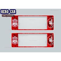 ราคา กรอบป้ายทะเบียนรถยนต์ กรอบป้ายทะเบียนรถยนต์กันน้ำ ลายลิเวอร์พูล สีแดง 1ชุด/2ชิ้น หน้า - หลังใส่รถยนต์ได้ทุกรุ่น (28426958804)