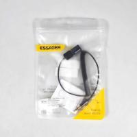 ราคา JKMLLCM ESSAGER Audio Bluetooth Receiver Adapter 5.0 USB AUX Spring Wire - EB01 (44074762607)