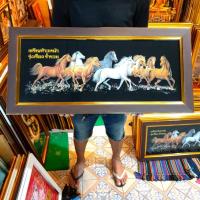 ราคา กรอบรูป ม้า ภาพม้า รูปม้า ภาพม้ามงคล ภาพม้ามงคล8ตัว รูปม้าเสริมดวงการเงิน ภาพม้ามงคลเรียกทรัพย์ รูปม้าฮวงจุ้ย รูปภาพม้า (19181527204)