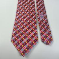 ราคา เนคไทมือสองVersace Silk Tie Colorful Dotted Design Made in Italy (44362166035)