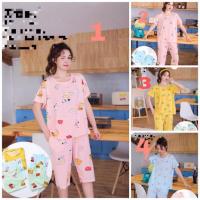 ราคา ชุดนอน ชุดนอนผ้าสเปนเด็กซ์ลายทาง (16778106306)