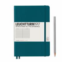 ราคา Leuchtturm1917 Hardcover Notebooks "Pacific Green" สมุดโน๊ต Leuchtturm1917 ปกแข็ง สีเขียว (3820330373)