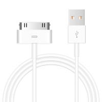 ราคา สายชาร์จ USB Sync 30 พินสําหรับ iPhone 4 4S 3G 3GS, iPad 1 2 3, iPod Touch, iPod Nano (29768646763)
