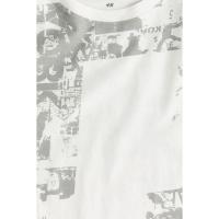 ราคา H&M(เอชแอนด์เอ็ม) เสื้อยืดผ้าฝ้ายพิมพ์ลาย เด็กผู้ชาย 1118512_2 (27736562889)