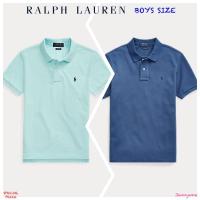 ราคา RALPH LAUREN COTTON MESH POLO SHIRT ( เด็กโตผู้ชายอเมริกาอายุ 8-20 ปี ) (7419598561)
