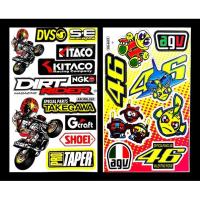 ราคา 2แผ่น SHOEI 46 สติกเกอร์แต่งรถรถยนต์ เนื้อPVC เคลือบเงา กันน้ำ กันแดด คุณภาพดีเก็บเงินปลายทาง (16983726884)