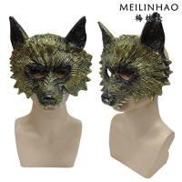 ราคา halloween หน้ากากผี หน้ากากฮาโลวีนหนามนุษย์หมาป่าฆ่าหน้ากากหมาป่าเงินหน้ากากหมาป่าเต็มหน้างานรื่นเริงหน้ากากสุนัขหมาป่า (40873127382)
