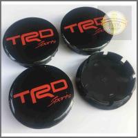 ราคา *ส่งด่วน* * NEW 4 ฝาครอบดุมล้อ Toyota TRD 54 มิล ดุม ดุมล้อ ฝาครอบล้อ แม็ก ดุมรถ ดุมแม็ก ฝาแม็ก * (22783062321)