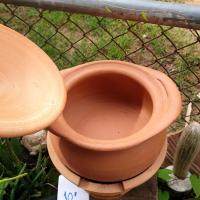 ราคา หม้อดินเผา ขนาด 10 นิ้ว วัดรวมหู ใส่น้ำ ต้มน้ำ สุกี้ จิ้มจุ่ม ใส่น้ำได้ 3 ลิตร พร้อมใช้งาน (29413501234)