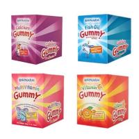 ราคา Biopharm gummy เยลลี่ผสมวิตามิน เจลลี่ ไบโอฟาร์ม กัมมี่ วิตามินเคี้ยว 24 กรัม (1 กล่อง 12 ซอง) คละรสได้ (50700913717)