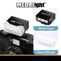 ราคา [วัสดุโลหะรุ่นใหม่] Flash MEDALight F1 หัวแฟลชกล้องโลหะพร้อมแบตเตอรี่ในตัว (ประกันศูนย์ 1 ปี) แฟลชกล้อง Ricoh GR III ฯลฯ (46552338148)