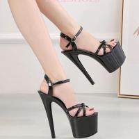 ราคา ปั๊มประกวด#สีเงิน/ดำ6.5นิ้ว#งานแต่งงาน#ส้นแบนรองเท้าแตะส้นสูงขนาดใหญ่41/42/43 (23502756672)