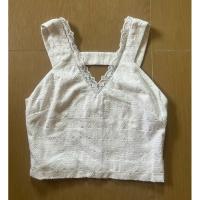 ราคา เสื้อลูกไม้เข้ารูป ทรงครอป ป้าย Lyn Around แท้ ใส่น่ารัก สวยเก๋ (29605262975)