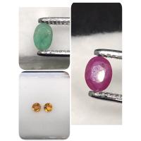 ราคา พลอยแท้ไม่สังเคราะห์ทับทิมพม่า/มรกต/บุษราคัมขนาดมินิมอลราคาคุ้มๆๆค่ะ (28058199402)