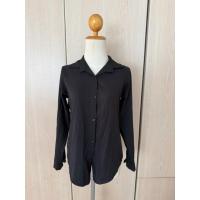 ราคา มือสอง เสื้อเชิ้ตแขนยาว สีดำ Maikaew (48402048305)