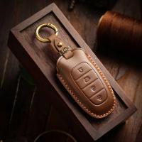 ราคา เคสกุญแจรถ เหมาะสําหรับเคสกุญแจรถ Hyundai STARIA/SONATA SONATA เคสป้องกันหนังแท้หัวเข็มขัด (51750563016)