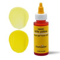 ราคา สีเจล Chefmaster Color Neon Yellow -Gel 2.3oz / 5716 สีเจลผสมอาหาร สีเหลืองนีออน (14822269474)