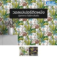 ราคา วอลเปเปอร์ติดผนัง ลายใบไม้ ลายต้นไม้ No.914 (17904069169)