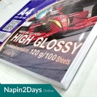 ราคา 120แกรม กระดาษโฟโต้อิงค์เจ็ท A4 120แกรม 100แผ่น สีขาว SHOKUN (โชกุน) นำเสนอผลงานของคุณแบบง่าย ๆ ด้วยกระดาษ Platinu (13754181667)