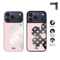 ราคา CaseClub เคสไอโฟน เคสกระจก ลาย Rally Blush Bloom ดอกไม้ลายจุด สำหรับ i17 Pro Max/i17 Pro/i17 Air/i17 (29943058518)