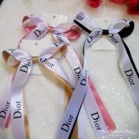 ราคา [พร้อมส่ง]​โบว์2ชั้น​ FASHION​ ​DIOR​ เนื้อผ้าซาตินทั้ง2ชั้น​ สวยหรูดูดีกว่า​ (ที่ร้านไม่ใช้ผ้าเนื้อแข็ง)​ (7826267697)
