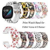 ราคา Sport Watch Band for Fitbit Versa 3 Strap Correa Fitbit Versa 4 Wristband Replacement Silicone Bracelet for Fitbit Sense (29362006176)