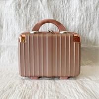 ราคา ❤พร้อมส่ง❤กระเป๋าหิ้วขนาดมินิ มีช่องเสียบคันชักกระเป๋าเดินทาง (8311795577)