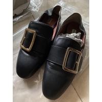 ราคา Bally Shoes Black มือ2 หนังแท้ สภาพดีมาก หนังนิ่มเหยียบส้นได้ (16066978642)