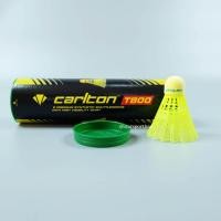 ราคา ลูกแบดพลาสติก Carlton T800 สีเหลือง/เขียว หลอด 6 ลูก (28664134494)