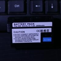 ราคา En-el15 แบตเตอรี่สําหรับ Nikon D750 810 850 610 D7000 D7100 D7200 Charger (28166036209)