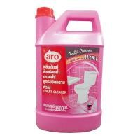 ราคา ถูกที่สุด✅ เอโร่ น้ำยาล้างห้องน้ำ สูตรขจัดคราบทั่วไป ชมพู 3,500 มล. aro Toilet Cleaner Pink 3500 ml (9513774379)