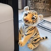 ราคา จําลองเสือตุ๊กตาตุ๊กตาของเล่นตุ๊กตาเสือสีขาวขนาดเล็กตุ๊กตาเด็กนอนหมอนตุ๊กตาสาวของขวัญน่ารัก (52452222590)