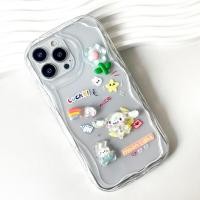 ราคา เคสนิ่ม ขอบหยัก การ์ตูนนูนชินนาม่อน for iPhone 7plus 8plus 11 12 13 14 12Promax 13Promax 14Promax VIVO V27 Y17 Y20 Y21 (20683184761)