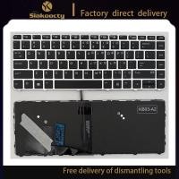 ราคา Siakoocty ใหม่ Backlit US คีย์บอร์ดสําหรับ HP EliteBook 840 G3 745 G3 840 G4 745 G4 โน้ตบุ๊ค (28589750447)