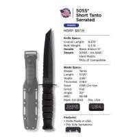 ราคา Ka-Bar 5055 Short Tanto มีด knife ( Rare item) (12417612001)