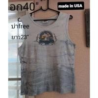 ราคา เสื้อ กล้าม Harley Davidson ผู้หญิง อก38"-40" made in USA (9943131982)