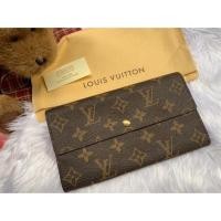 ราคา กระเป๋าสตางค์ LV ของแท้100 (5438371518)