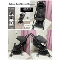 ราคา 6เเดือน-4ปี รถเข็นเด็ก มือสอง*ตำหนิสีหลังคาเฟส Cybex Gold Eezy S Buggy หิ้วขึ้นเครื่องบินได้ พับได้ด้วยมือเดียว (27006720231)
