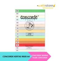 ราคา ฝาครอบกระดาษ Concorde A4 90แกรม สี 20 แผ่น (43163122290)
