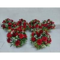 ราคา พานทองดอกไม้ปลอมสีแดง ขนาด 6 นิ้ว (40970577058)