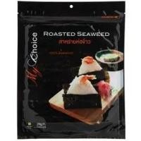 ราคา มายช้อยส์สาหร่ายห่อข้าว 28กรัม My Choice Roasted Seaweed 28g. (43575405464)