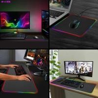 ราคา เมาส์ zowie☫Kaikki แผ่นรองเมาส์มีไฟ แบบยาว RGB 7 สี (7691799528)