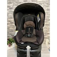 ราคา คาร์ซีทเด็กมือสอง ยี่ห้อ combi รุ่น luxia turn eg เบาะหนังสีน้ำตาลดำ พร้อมซัพพอร์ต และหลังคาบังแดด (10390317452)