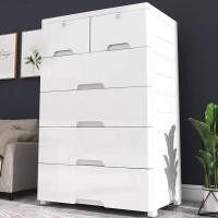 ราคา MINIHOMES ลิ้นชัก เพิ่มหนาตู้ลิ้นชักพลาสติก จุของได้เยอะ มีล้อ 7/6/5/4/3ชั้น ตู้เก็บของ วัสดุหนา ลิ้นชักชุดชั้นใน (28441014500)