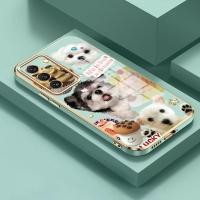 ราคา SAMSUNG สําหรับSamsung Galaxy S22 5G S22 Ultra 5G S23 Ultra 5G S21 Ultra 5G S21 FE 5G S20 FE 5G S20 Ultra 5Gกรณีปลอกน่ารักสุนัขรูปแบบกรณีHP Cessing Layer Kesingซิลิโคนนุ่ม (42374774581)