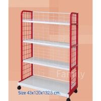 ราคา ชั้นวางของ ชั้นมินิมาร์ท วางสินค้าขนาดกว้าง90cm. แบบเหล็ก (19681114634)